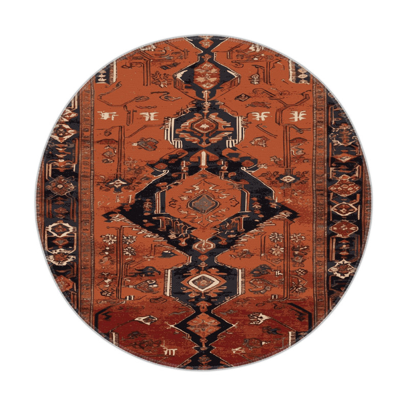 Turkish Brown Indoor and Outdoor Area Rug, Rectangle 3' x 5'