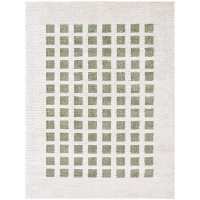 Zuhur Washable Geometric Indoor Rug