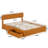 Ause Solid Wood Platform Storage Bed-1046332091-1046332094
