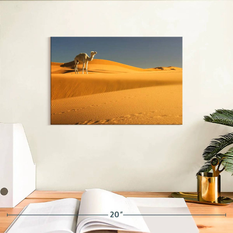 Chameau du désert d'Alvord Sahara, H 8 po x l 12 po