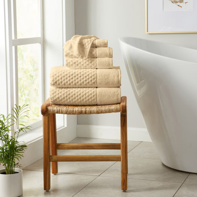 Ensemble de serviettes 100% coton ultra doux et absorbant