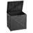 35 Gallon Water Resistant Lockable Resin Deck Box(Black)-122481014