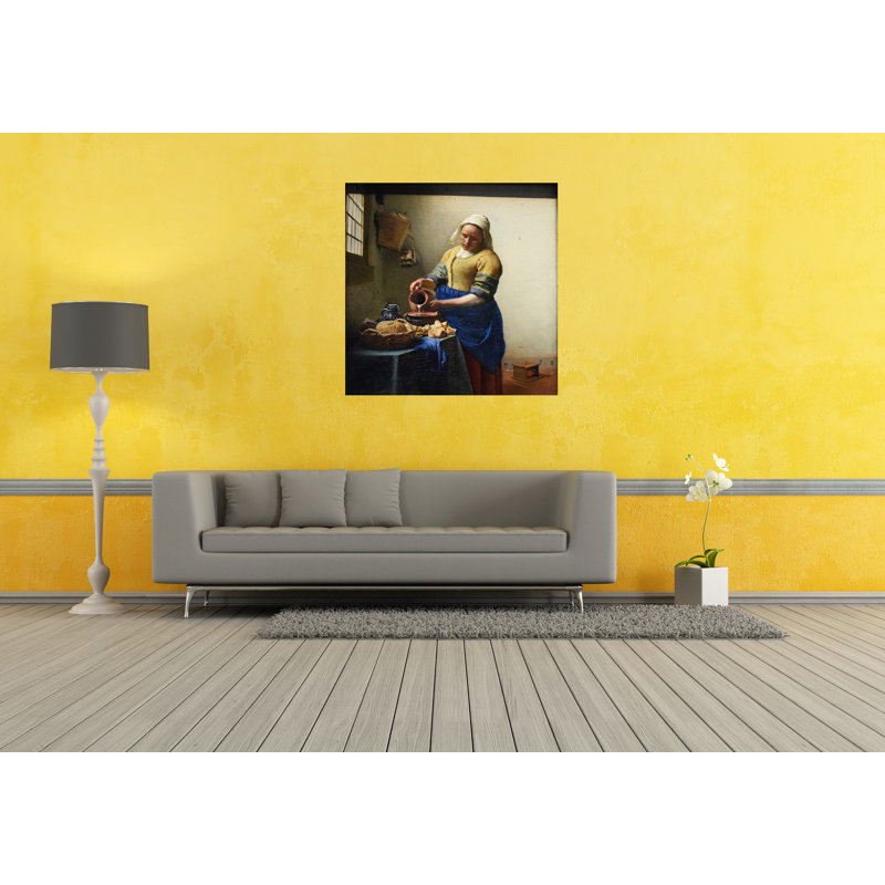 Johannes Vermeer - Wrapped Canvas Print, 127cm H x 101cm W
