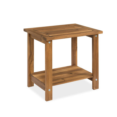 Candrice Rectangular Outdoor Side Table