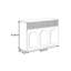 Buffet de style roche moyen