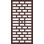 Panneau de clôture Mahjong H 4 pi x l 2 pi