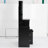 Compact Left-Sided Bedside Vanity Set With Cushioned Stool, Extra-Large Sliding Mirror, Multi-Layer Storage, And High-Capacity Design (EPA, GCC, UL Certified)-2053843939