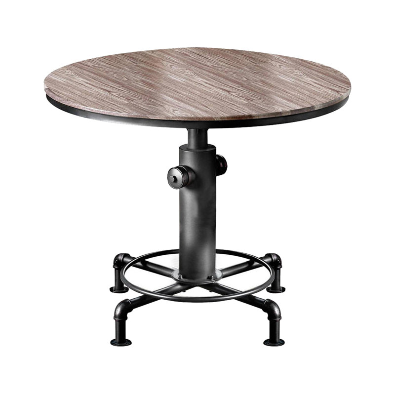 Bealeton Round Metal Base Dining Table