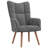 Khody Upholstered Armchair with Ottoman-583517152