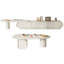 Ensemble de meuble télé extensible et table basse en bois-2060022695