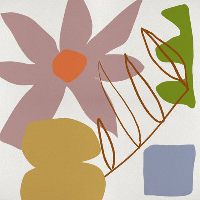 Flower Petals II by Melissa Wang - Wrapped Canvas Print