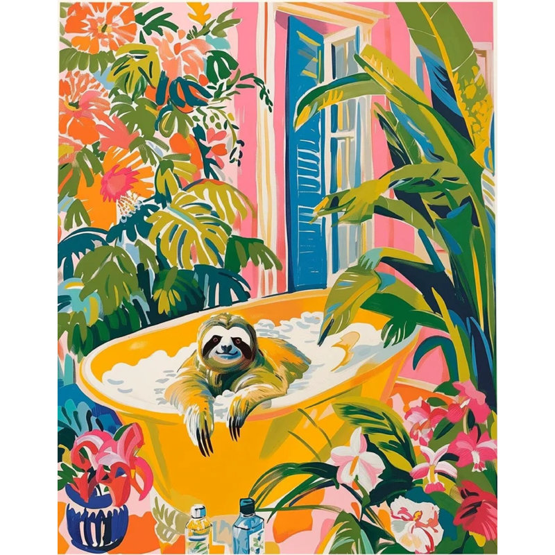 Art mural sur toile tendue, H 40 po x l 30 po x P 1,5 po