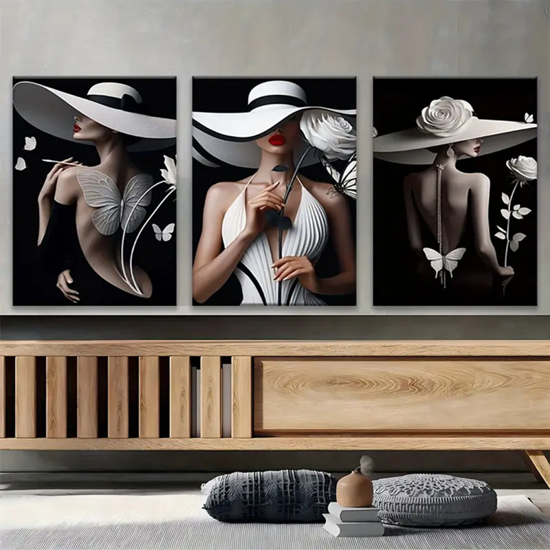 3 Piece Wrapped Canvas Painting