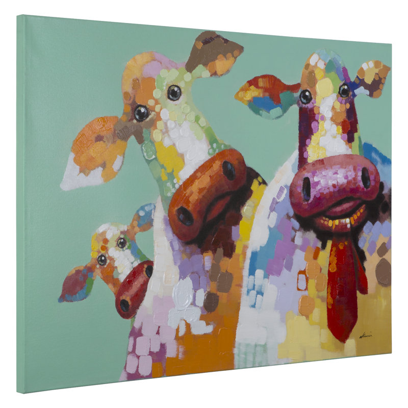 « Curious Cows I », impression sur papier