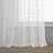 Denholme Faux Linen Sheer Curtains for Bedroom, Living Room Curtains for Large Window Single Panel Drape-1135692818