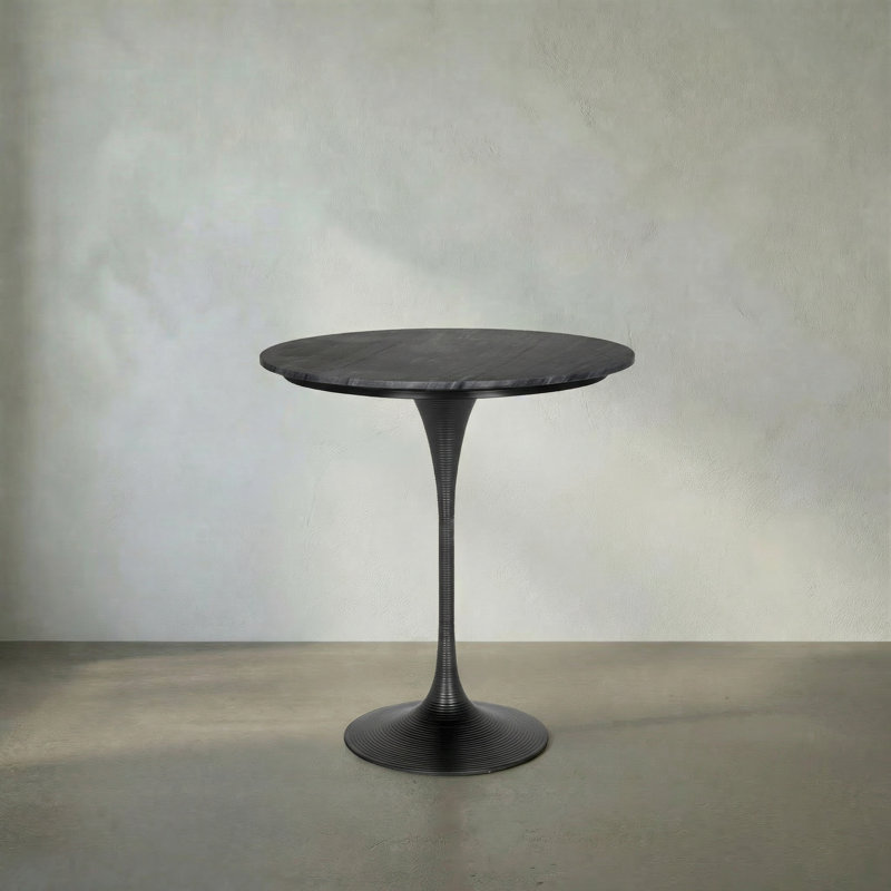 Table Joni 36 po, Noir mat, Noir mat, 41"