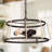 3 - Light Dimmable Drum Chandelier