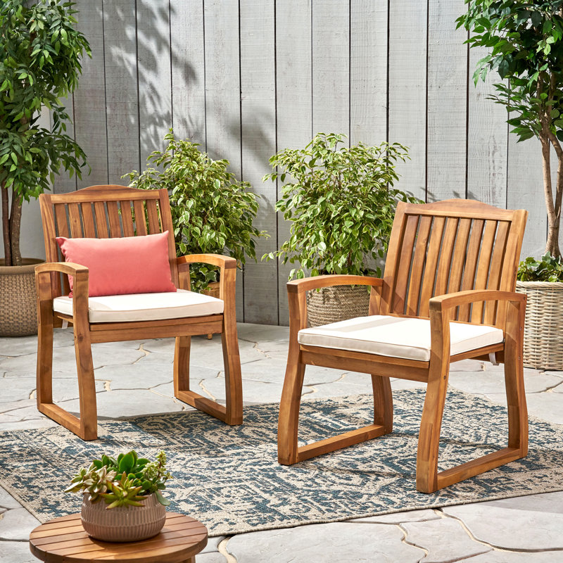 DELLA WOOD KD ARMCHAIR