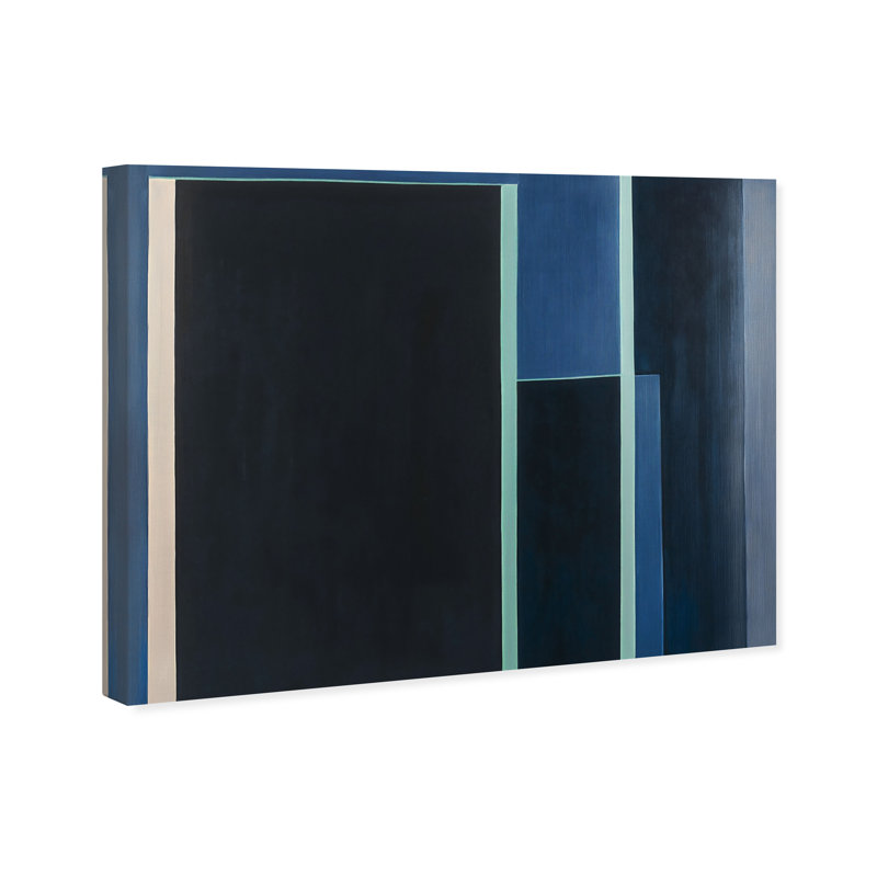 Desert Stillness I Canvas Abstract Print by Oliver Gal, Black Frame, 20 x 16, 20"H x 24"W, Canvas Unframed