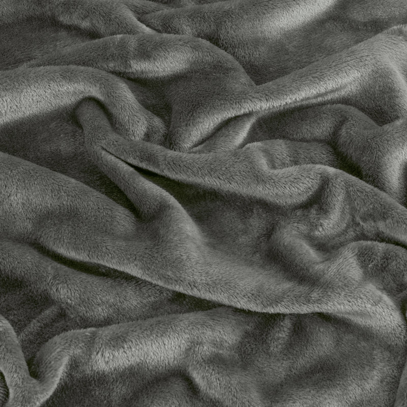 Harrow Furn Throw, Grey