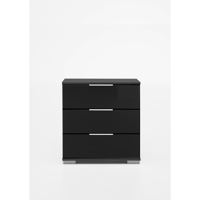 Aesha 104cm W Manufactured Wood Bedside Table