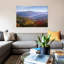 Forêt d'automne à feuilles caduques depuis la Blue Ridge Parkway, Caroline du Nord par Tim Fitzharris - Estampe numérique sur toile tendue-30526215