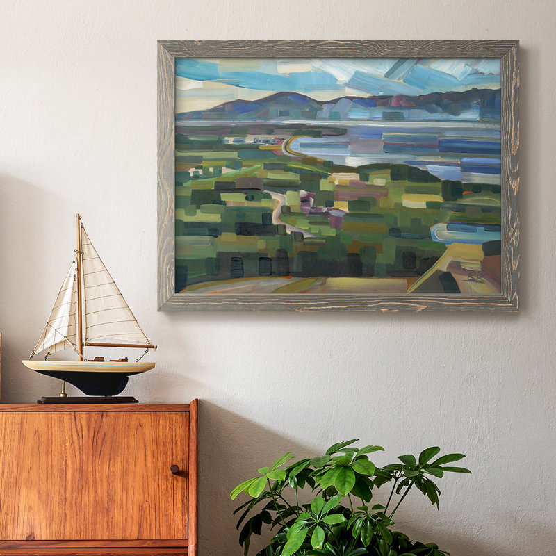 «View From Goose Park», reproduction d'art sur toile, Gris, H 28 po x l 42 po x P 1,5 po