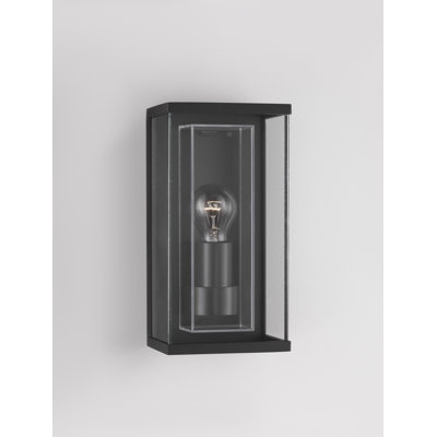 Black Outdoor Bulkhead Light