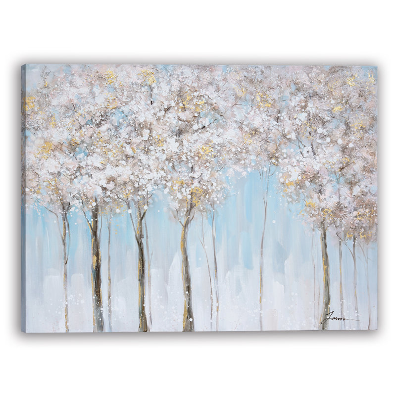Peinture sur toile tendue, H 36 po x l 48 po x P 2 po