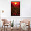« chaleureux coucher de soleil » par marco carmassi-reproduction de photo-49715858-49715844