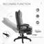 Fauteuil inclinable et pivotant à 360 °