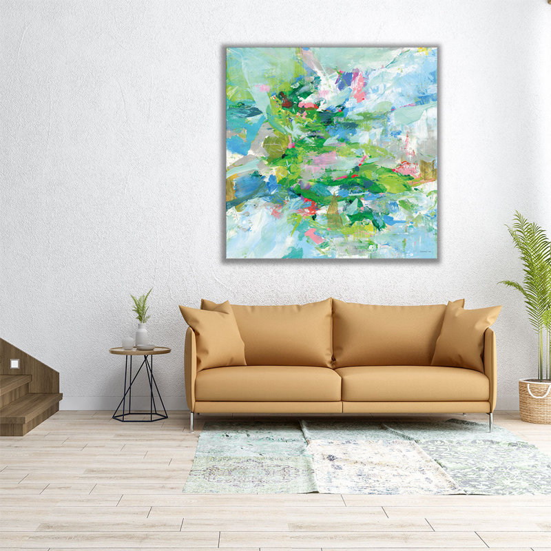 Exuant l'été - reproduction d'art sur toile, H 24 po x l 24 po