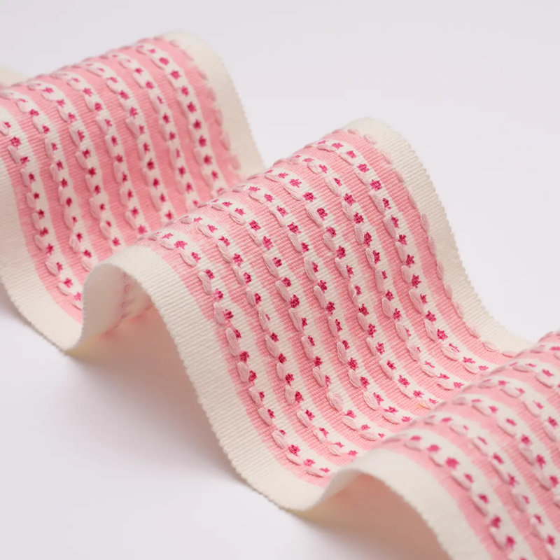 Garniture à main Schumacher X Molly Mahon, Rose
