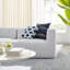 Causeuse en tissu 2 pièces Modway Bartlett-55452244
