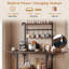 Kitchen Bakers Rack with Drop Leaf