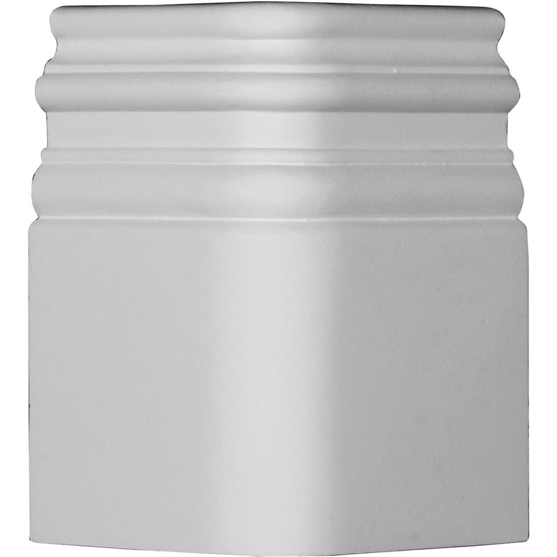 Gray Polyurethane Hillsborough Baseboard Moulding Outside Corner
