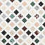 Nola Multicolor2x2 Polished Marble Mosaic