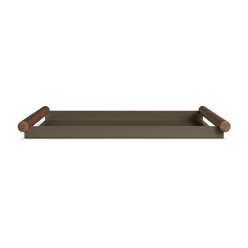 Estate Tray, Dark Olive/Acacia
