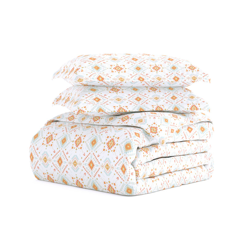 Aztec Dreams Full/Queen Duvet Cover Set with Shams
