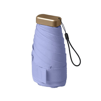 Polyester Umbrellas Mini Travel Umbrella For Purse Folding Umbrella Sun Protection Windproof Portable Parasol For Women Men Kids