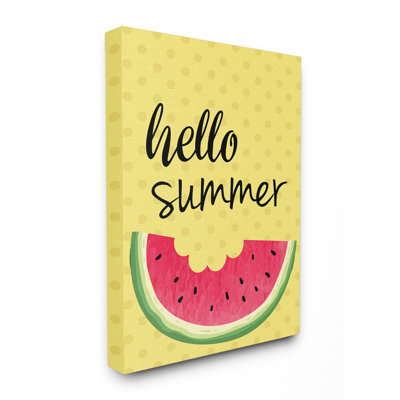 " Hello Summer Watermelon " by ND Art