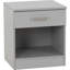 Sumrah 40cm W Manufactured Wood Bedside Table-407369387
