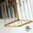 3-Light Crystal Dimmable Vanity Light