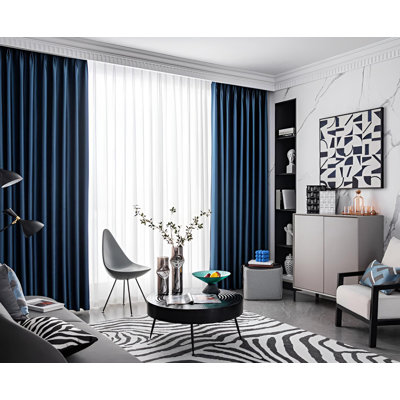 Zirui Room Darkening Curtain Single Panel