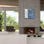  «Cobalt Garden 3» par Chariklia Zarris, art mural sur toile, 26 po x 26 po-824078187