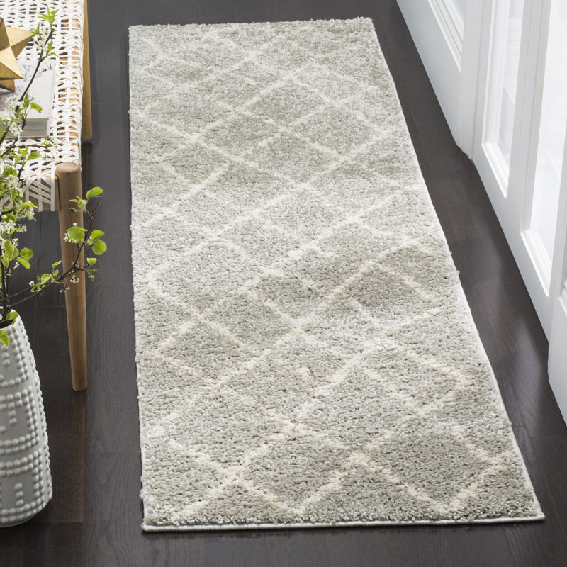 Verna Argyle Hand Woven Area Rug, Runner 69 x 244 cm