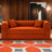 Boneless Convertible Sleeper Sofa Bed with Cylindrical Pillow, Corduroy Folding Mattress Couch, Floor Sofa Sofa-in-a-Box, No Installation & Easy to Transport, Deep Seat-433363144-418809708