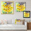 «Blossoming Vibrant Yellow Wildflower», reproduction d'art sur toile traditionnelle-1846580663-1846580660