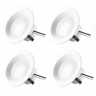 Barowsky 4" Remodel LED Retrofit Recessed Lighting Kit