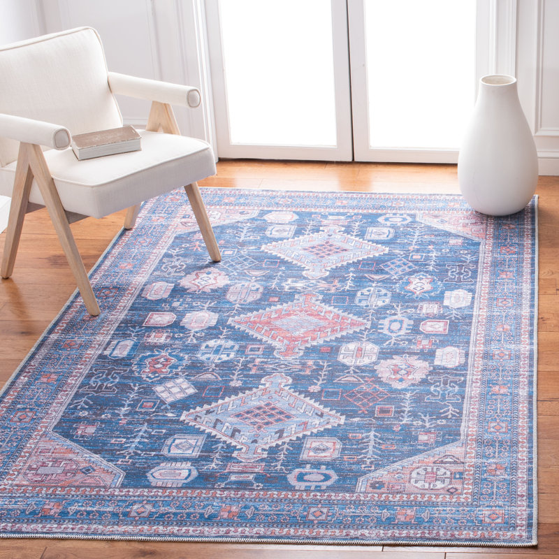 Tapis oriental lavable à la machine Amer Performance, Rectangle 8 pi x 10 pi